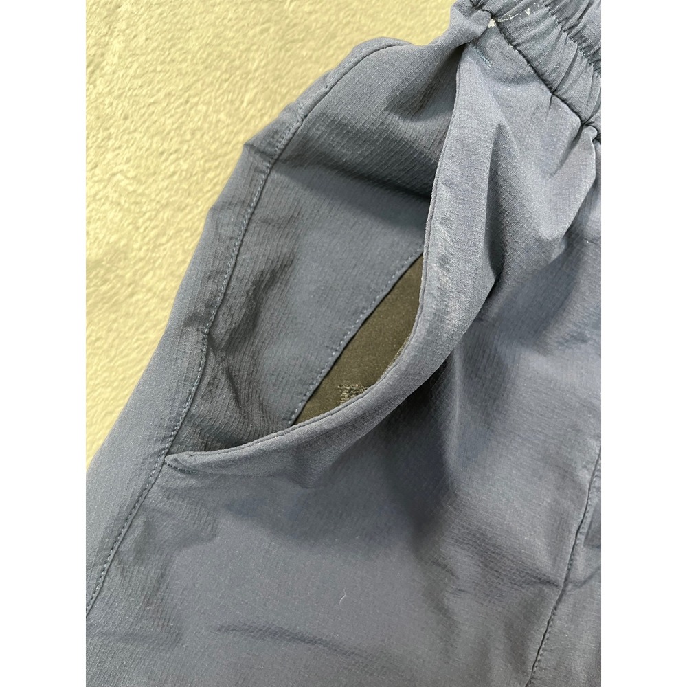 Lululemon Bowline Shorts Mens Size M Navy Blue Excellent Ripstop 5 Inch Inseam - Picture 3 of 8